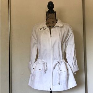 Liz Claiborne white jacket.
